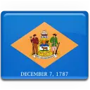 flag of state Delaware