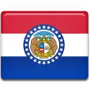 flag of state Missouri