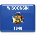 flag of state Wisconsin